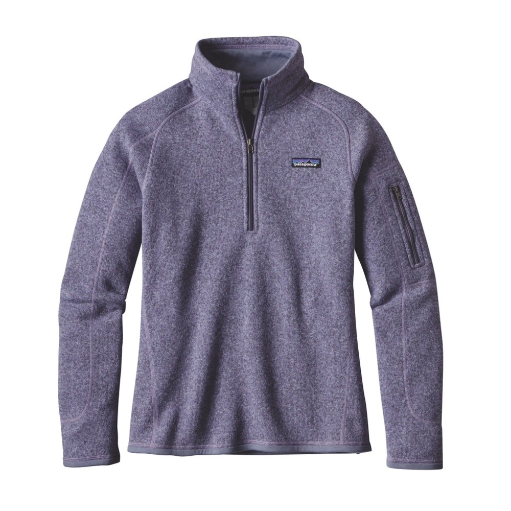 Patagonia Purple Quarter-Zip Jacket